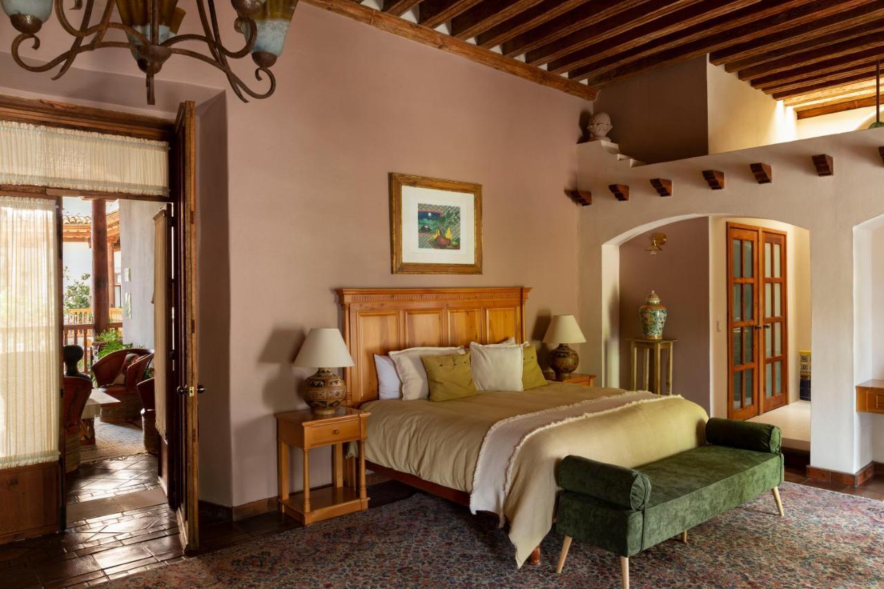 Hotel Casa Del Naranjo ปาทซ์คูเอโร ภายนอก รูปภาพ