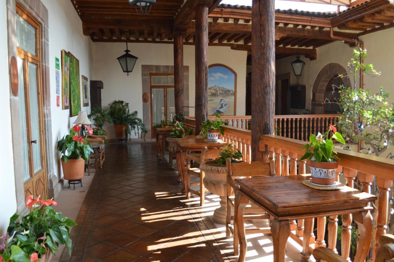 Hotel Casa Del Naranjo ปาทซ์คูเอโร ภายนอก รูปภาพ