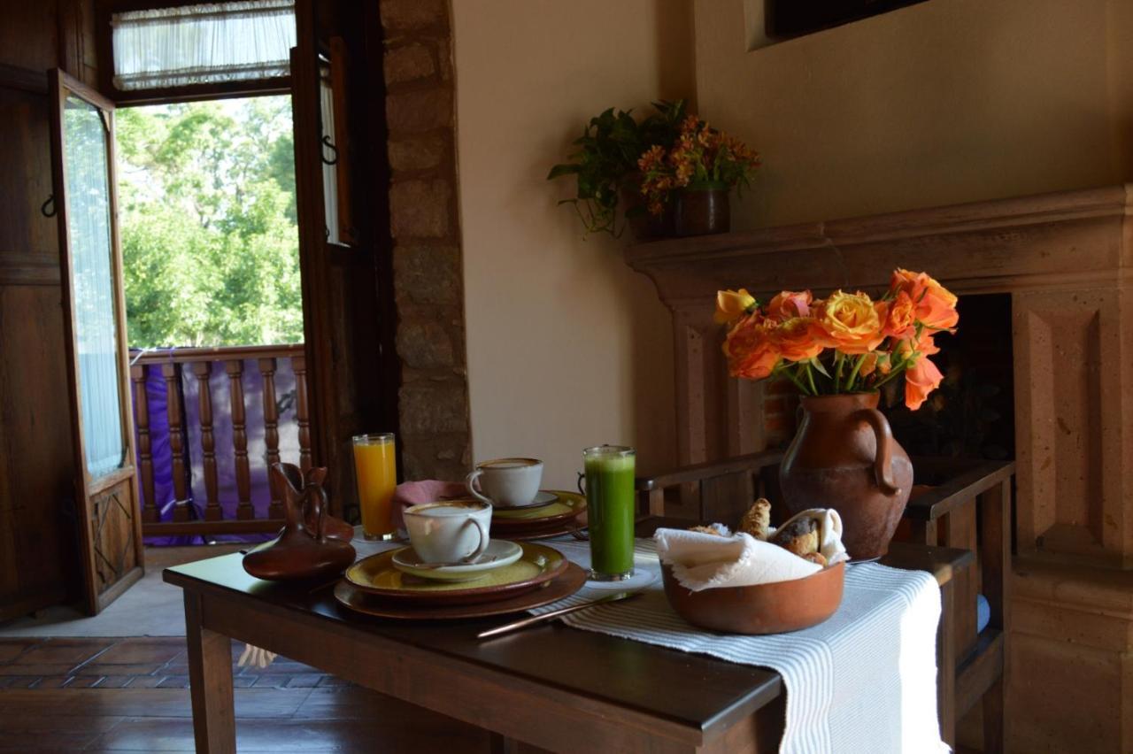 Hotel Casa Del Naranjo ปาทซ์คูเอโร ภายนอก รูปภาพ